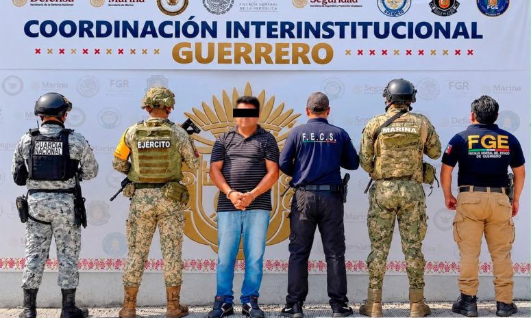 Cae presunto integrante de Los Ardillos que extorsionaba en Acapulco