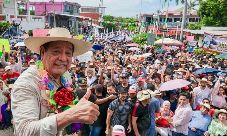 Denuncian a Salgado Macedonio por actos anticipados de campaña