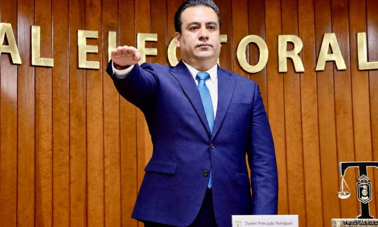 Daniel Preciado Temiquel, presidente del Tribunal Electoral de Guerrero