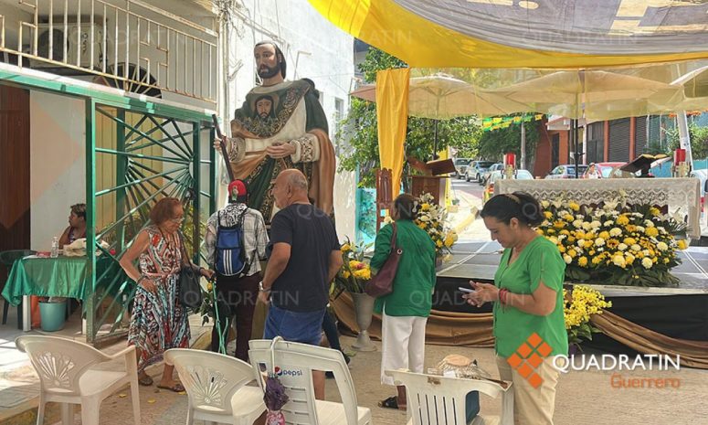 Todo listo para la celebración de San Judas Tadeo en Acapulco